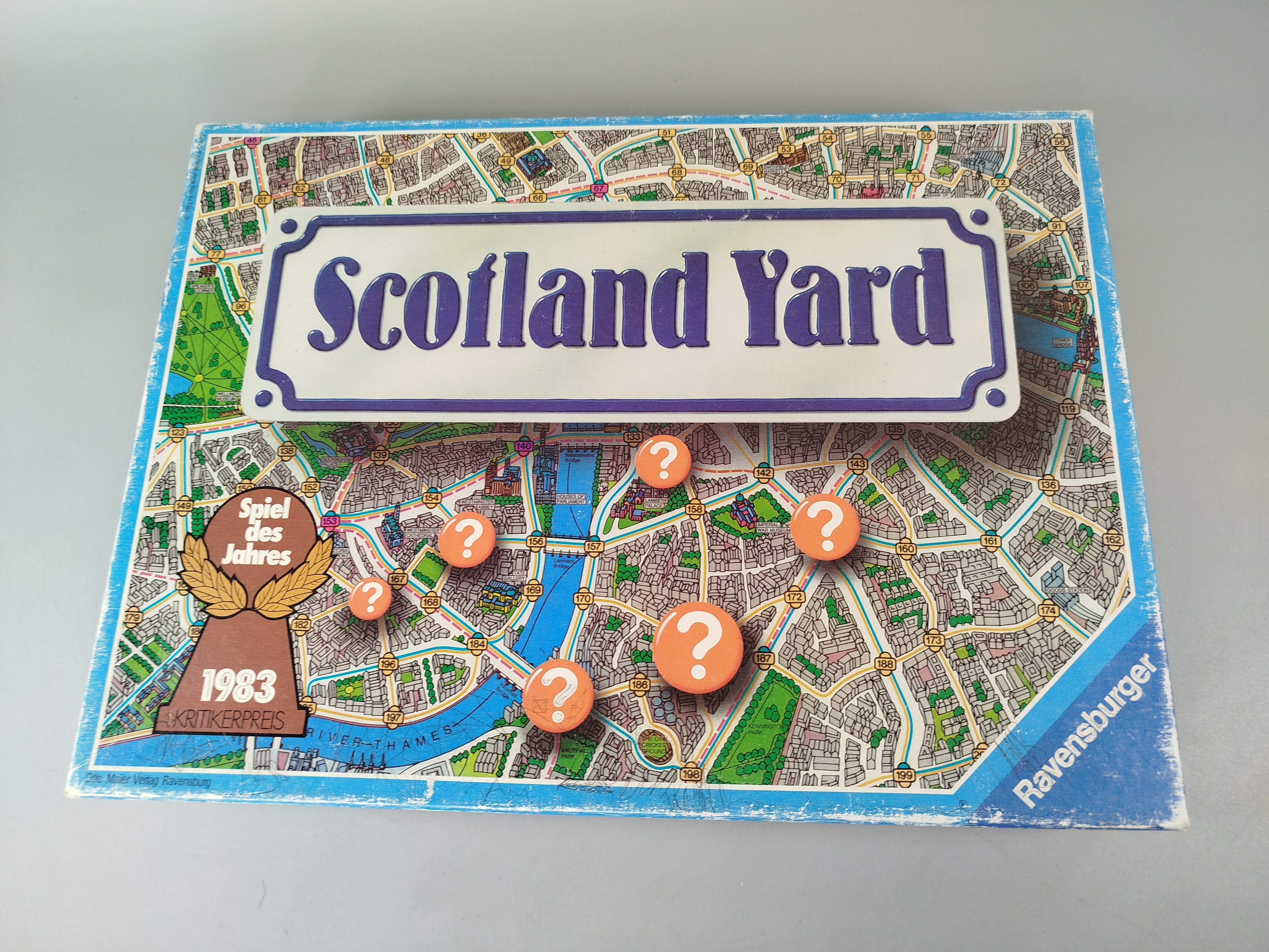 Ravensburger Brettspiel Scotland Yard – Detektivspiel Klassiker